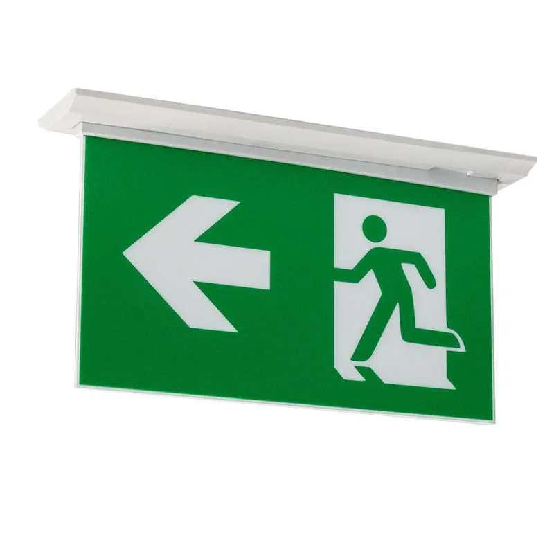 Emergency LED Exit Sign Light Ceiling Mounted Exit Light Coal Mining Explosion Proof Exit Light with High Quality