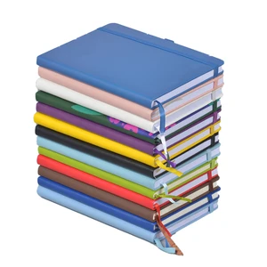 Brand Recommended Multiple Specifications Available Rainbow 7 Colors PU Leather Strap Closure High-Quality Inner Pages