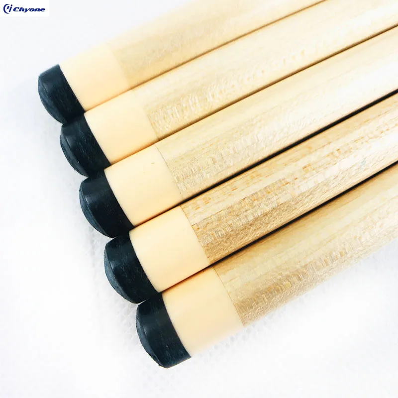 Customize 20pcs Laminated Maple Wood  with XTC pink Ferrule 12layered Tip Spliced Carom Cue Shafts Pool Cue Shaft