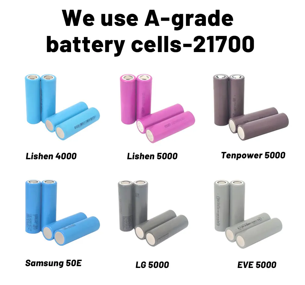 Batterie au Lithium Hailong Ebike 36V 48V pour vélo 750W