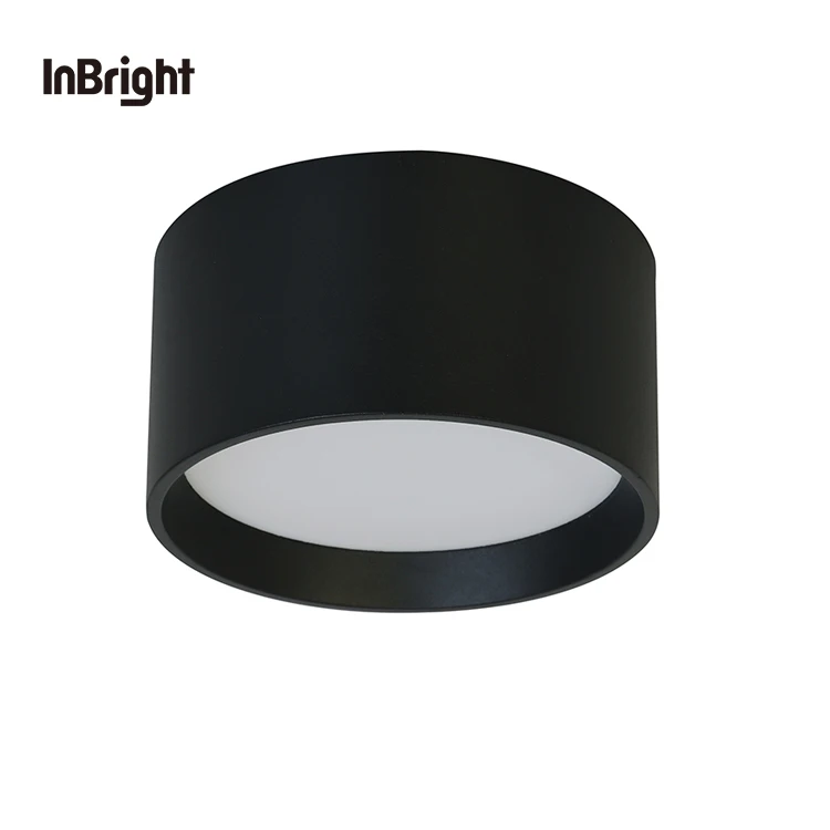Ceiling Cob Led Surface Downlights Black White Hanging Downlight 18w 12w 9w Led Surface Mounted Downlight