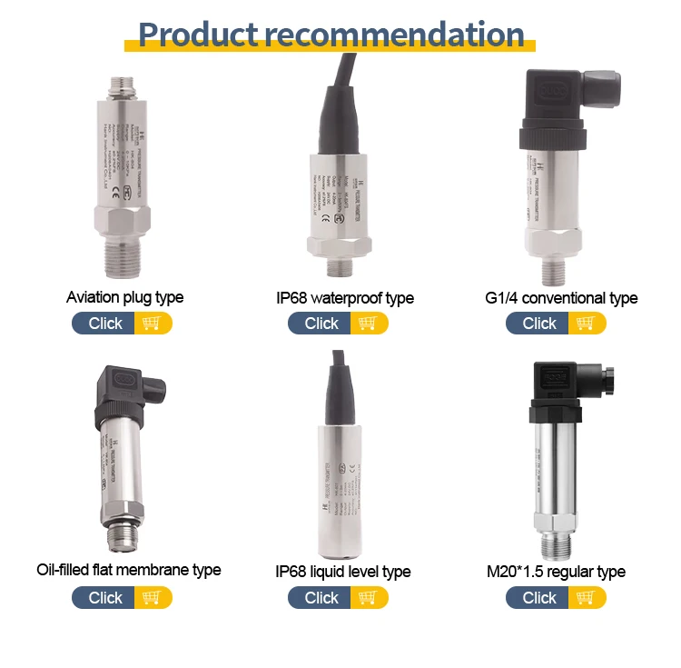 Hank Oem Direct Mount Pressure Transmitter Swimming Pool Water Pressure ...