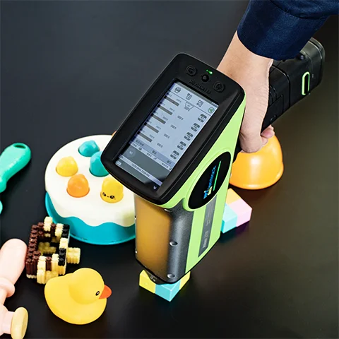 High Quality Hot-Plug SDD Detector Gold Rohs Alloy  Aluminium Tester ATOM800 Handheld XRF Analyzer