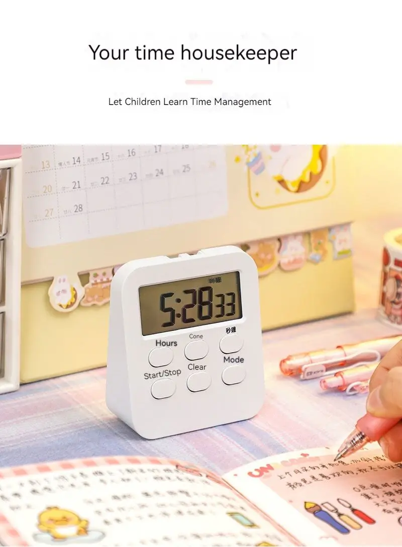 Household Electronic Cute Magnetic Digital Kitchen Countdown Timer timemore for Kids