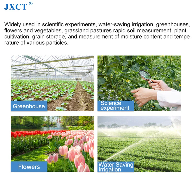 JXCT Soil PH EC NPK Temperature Moisture Sensor Promote the Growing of Crops Comprehensive Digital 7 in 1 Soil Sensor