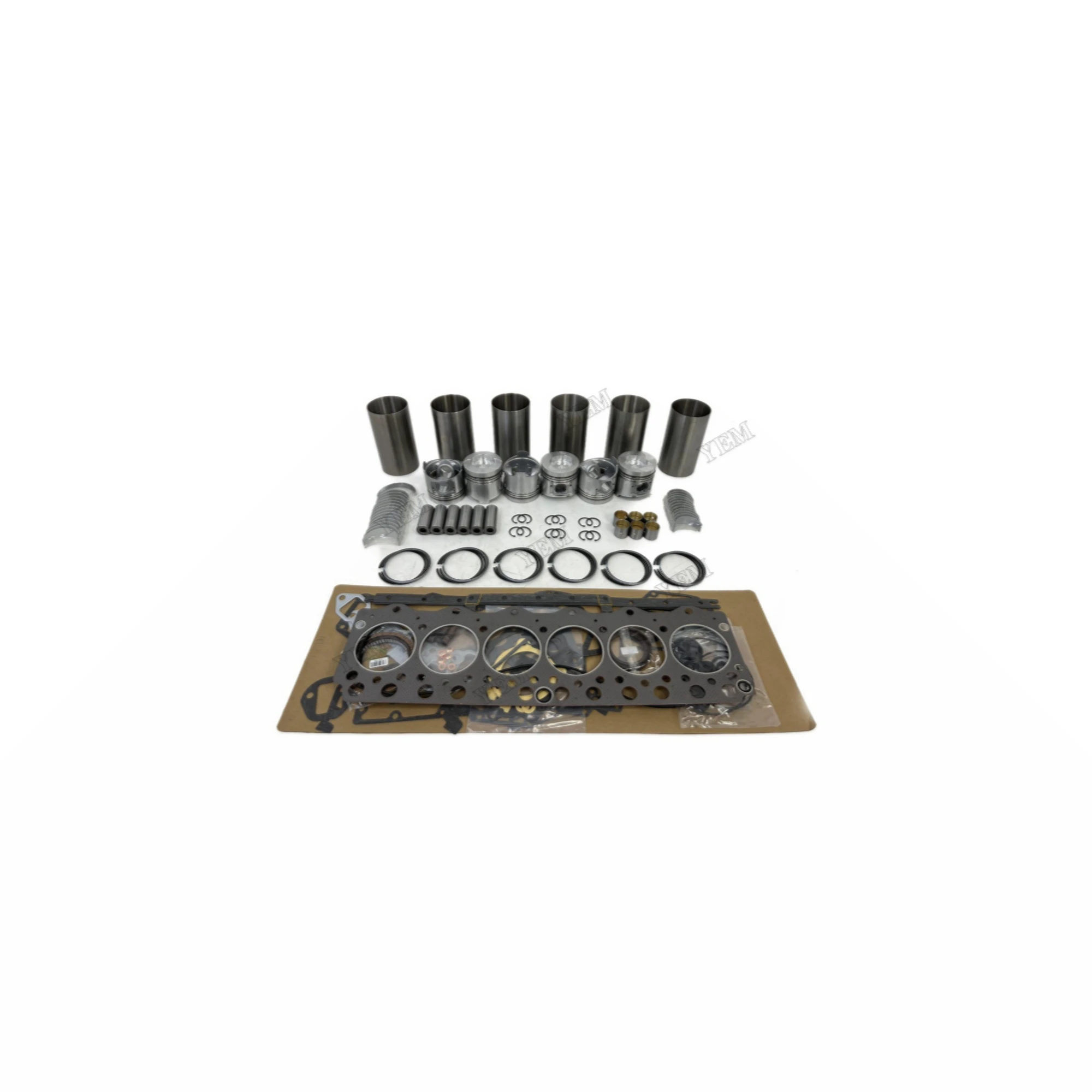 6D95 Overhaul Kit With Bearing Set Fits for Komatsu Industrial Machinery Spare Parts