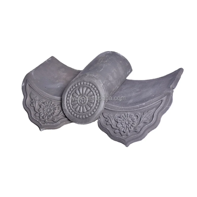Classical Chinese Courtyard Architecture With Grey Clay Roof Tile