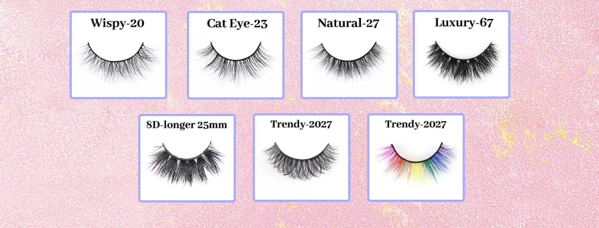 Easy To Wear Quantum Dual Lash Eyelash C Curl Double Layer Eyelash No Glue No