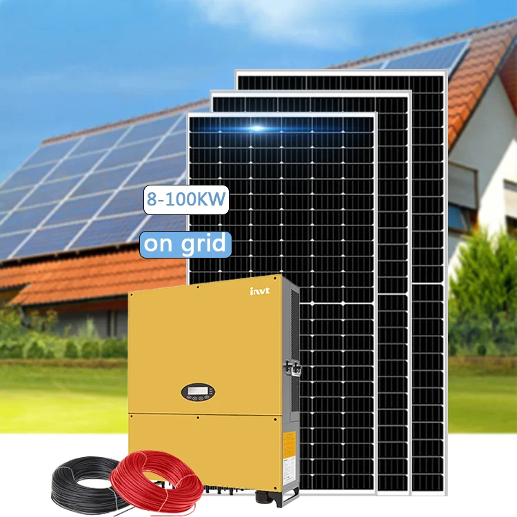 Anern on Grid Solar System 50kw 70kw Solar Energy System