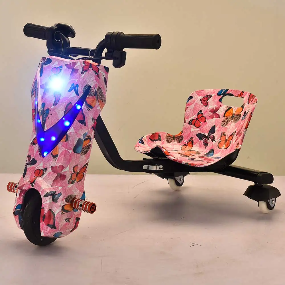 Kids Electric Bike Electric Drift Trike For Kids 12V Drift Cart