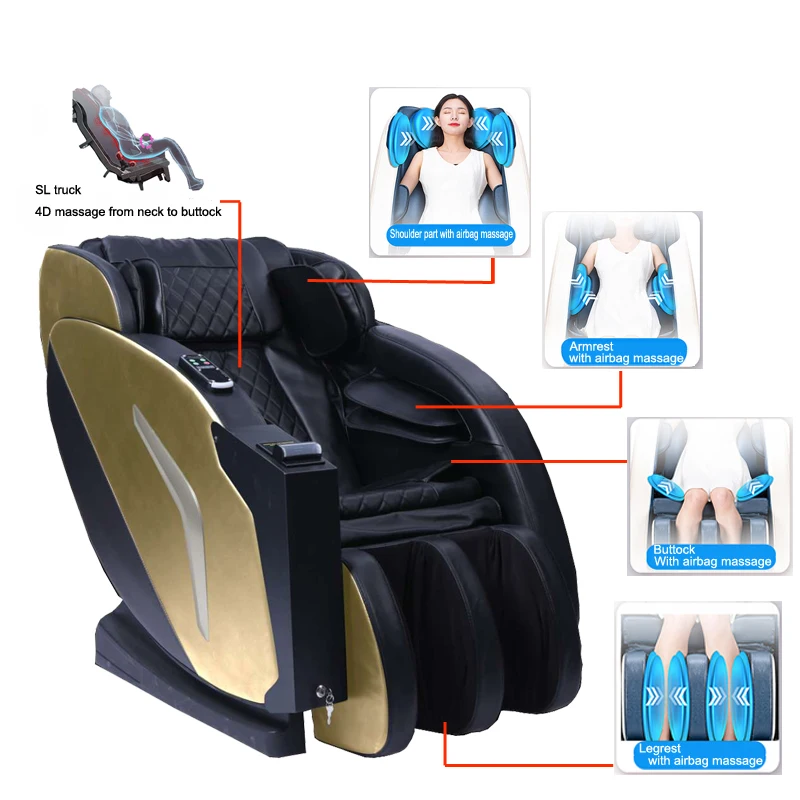 Luxury Vending Qr Code Payment Commercial Body Massage Chair