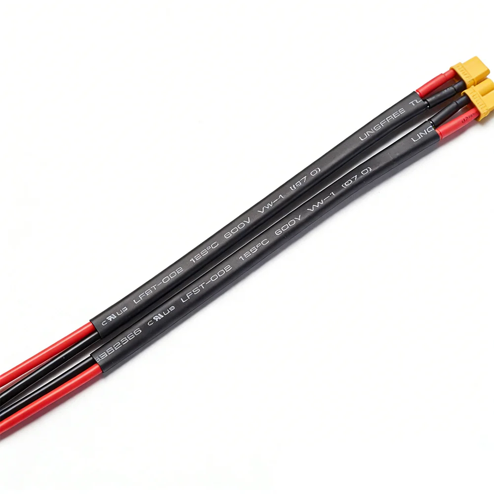 XT60 XT30 Male Female Connector  Customizable Conector 10AWG 12AWG 14AWG 16AWG Silicone Cable RC Wire Harness