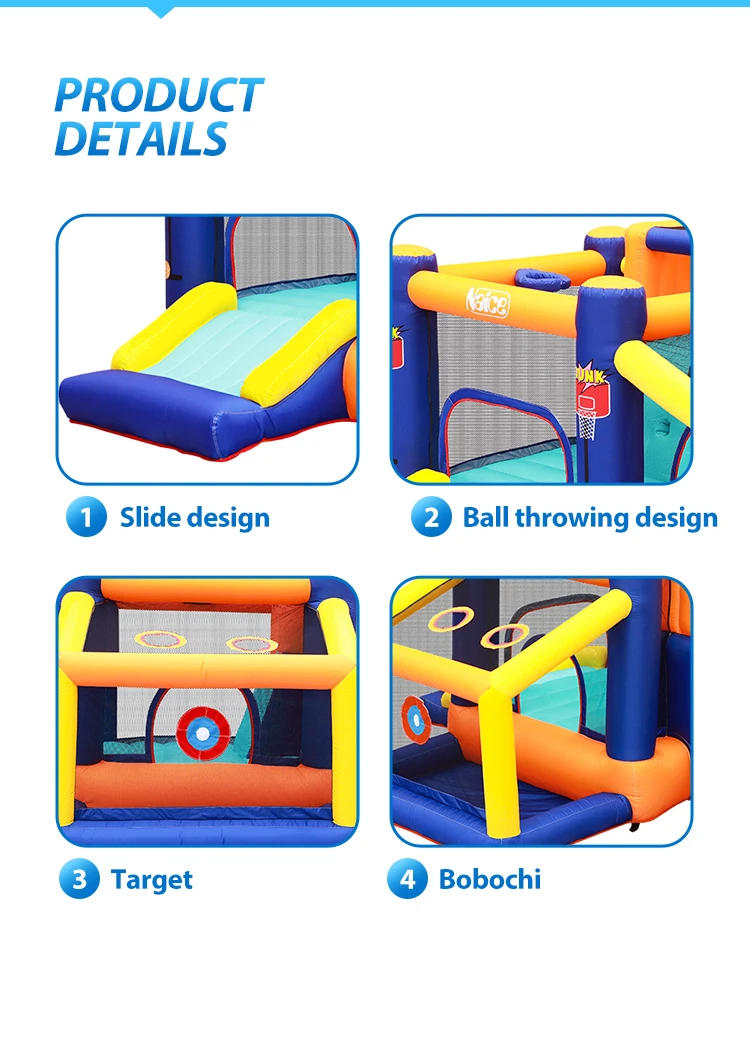 Factory Cheap Price Nice Garden Play Ground Games Bounce Castle Jumping