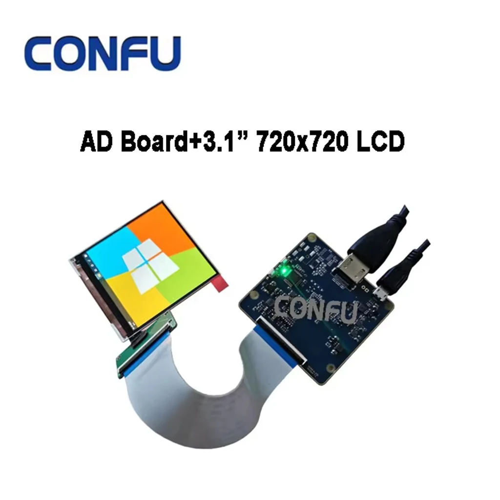 CONFU HDMII to MIPI Driver Board JDI 3.1 Inch 720x720 LCD for