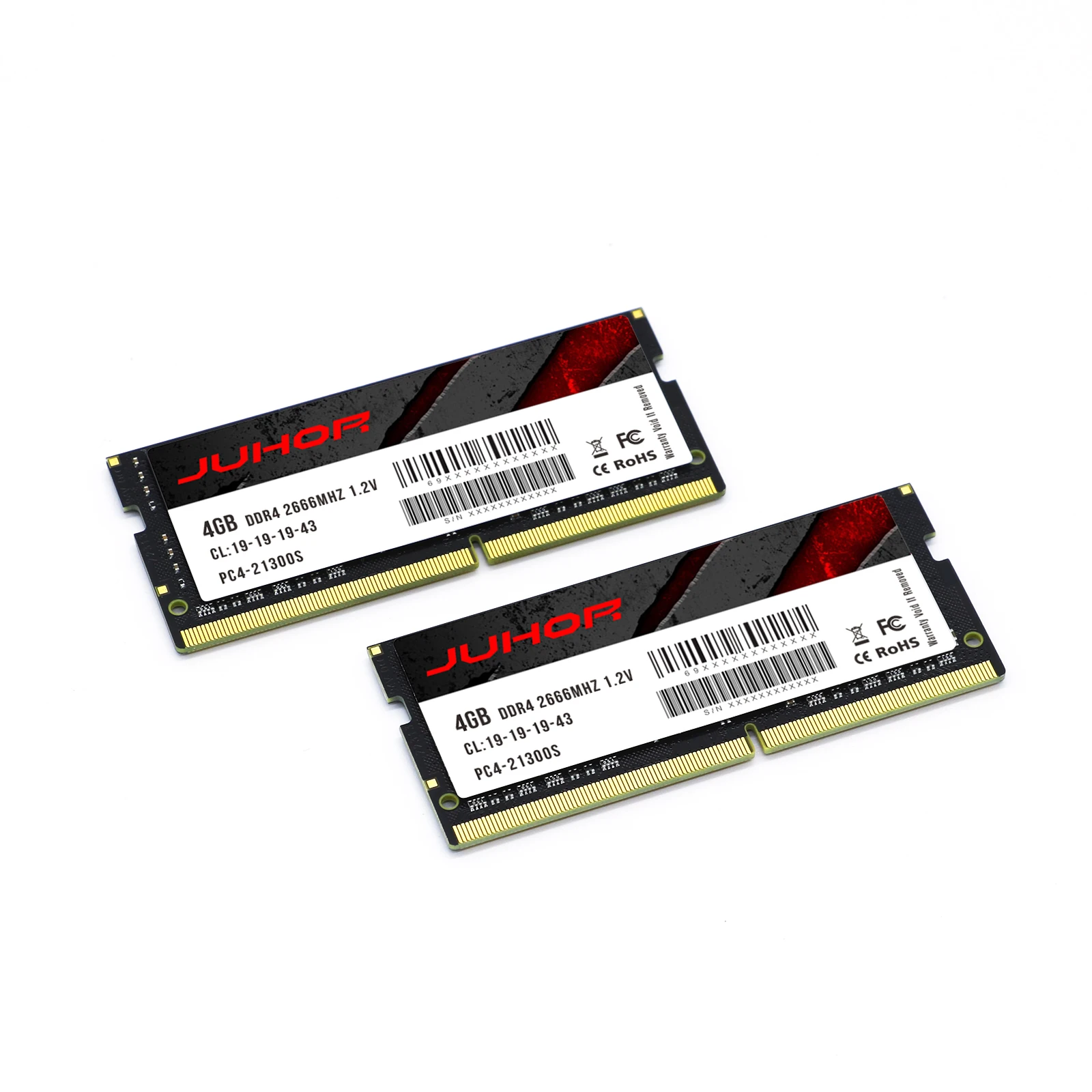Juhor DDR4 Laptop RAM 8GB/16GB/32GB - 2666/3200/4800MHz, ECC, FCC