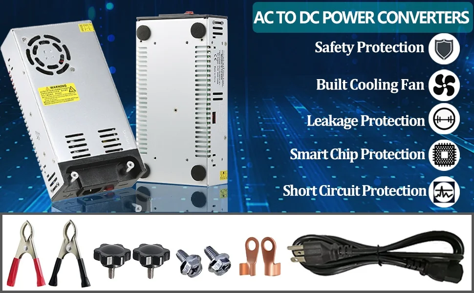 Alimentatore 12V 600W 50A - Trasformatore AC/DC Per CCTV, Stampanti 3D E Dispositivi 12V - Foto 8