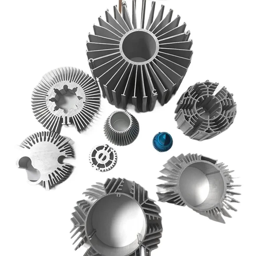 Customized CNC Aluminum Profiles for Heat Sinks