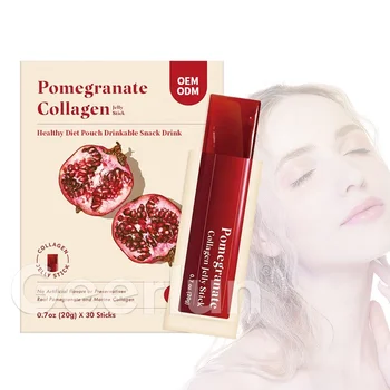 New Product OEM ODM Drink Supplements Enhance Digestive & Immune Pomegranate Collagen Jelly Stick