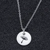 Small Dandelion Necklace