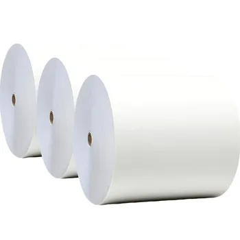 Wholesale White Kraft Paper Roll Coated for Food Chemical Print Packaging and Gift Wrapping Offset PVC/PE