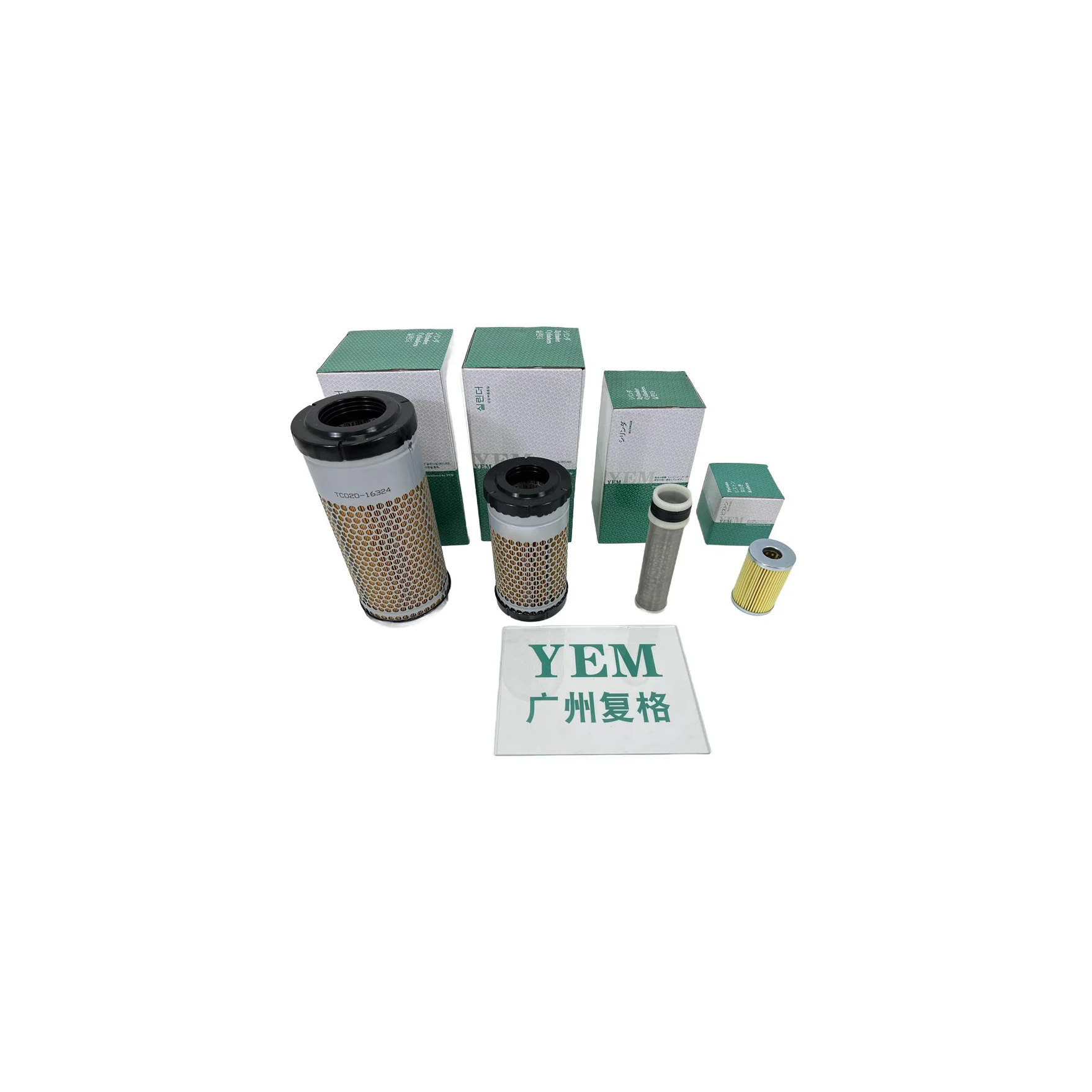 C1.5 C1.8 C10 C11 Air Filter for Caterpillar Machinery Engine Spare Parts
