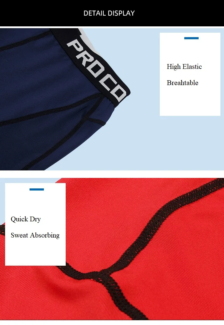 Men's Compression Sportswear Leggings Running Training Pants Yoga Gym