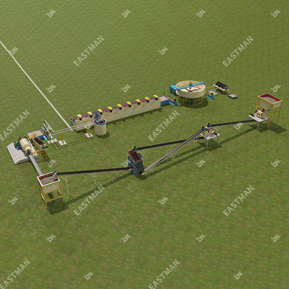 Graphite Ore Processing Production Equipment Graphite Flotation Concentrator Plant
