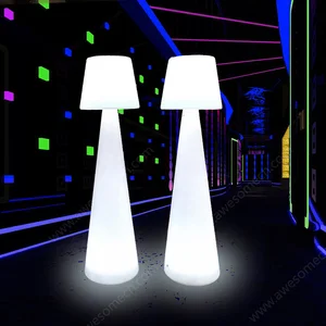 Cordless LED Lamps Rechargeable Battery Operated Portable Light for Bars Restaurants Bedsides Outdoor Use Plastic Body