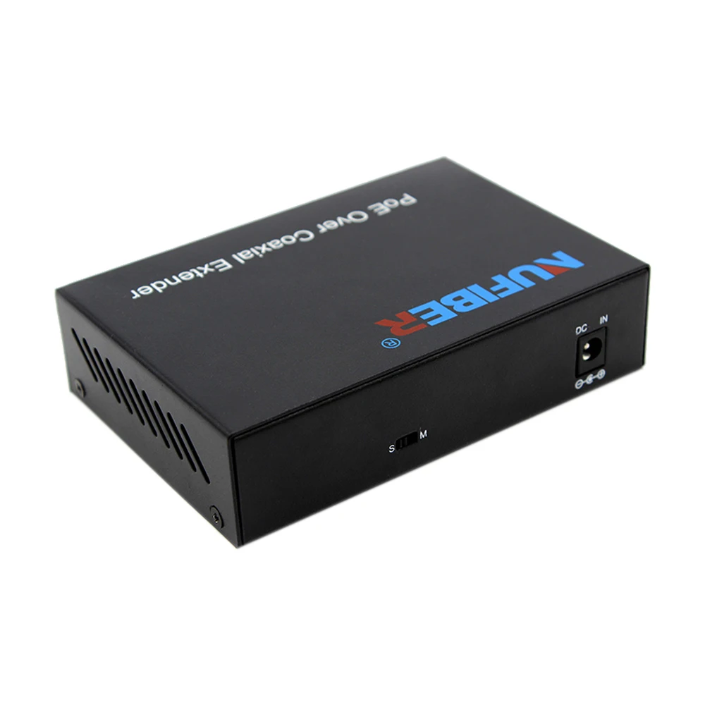 POE UTP to BNC Converter Ethernet over Coax Extender for ip camera
