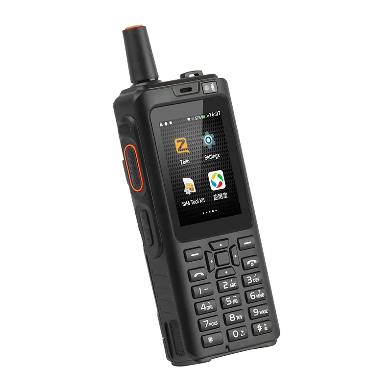 Chinese Android Zello Woki Toki 4G WiFi Gps Global Sim Card IP Ptt Pocket Walkie Talkie Cell Phone Two Way RadioT310