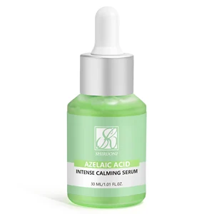 OEM ODM Gentle Exfoliating 30ml Vitamin-Infused Azelaic Acid Facial Serum Whitening Brightening Herbal Anti-Wrinkle Anti-Wrinkle