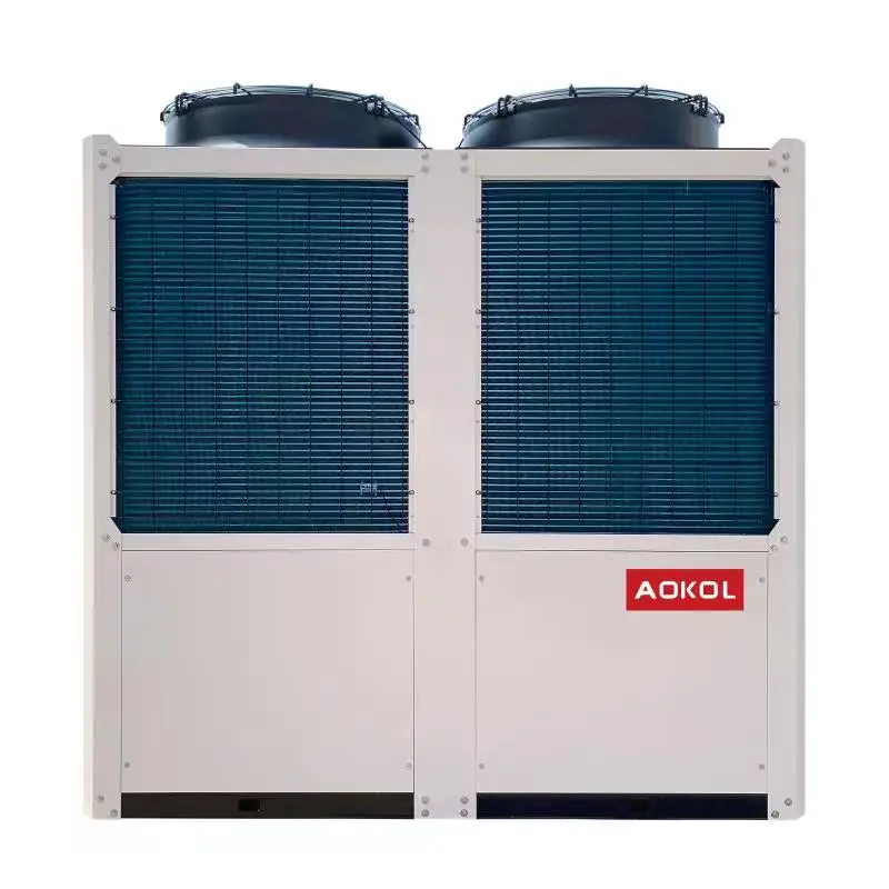 R410A 88kW Commercial Air Water DC Inverter EVI Heat Pump with WIFI ...