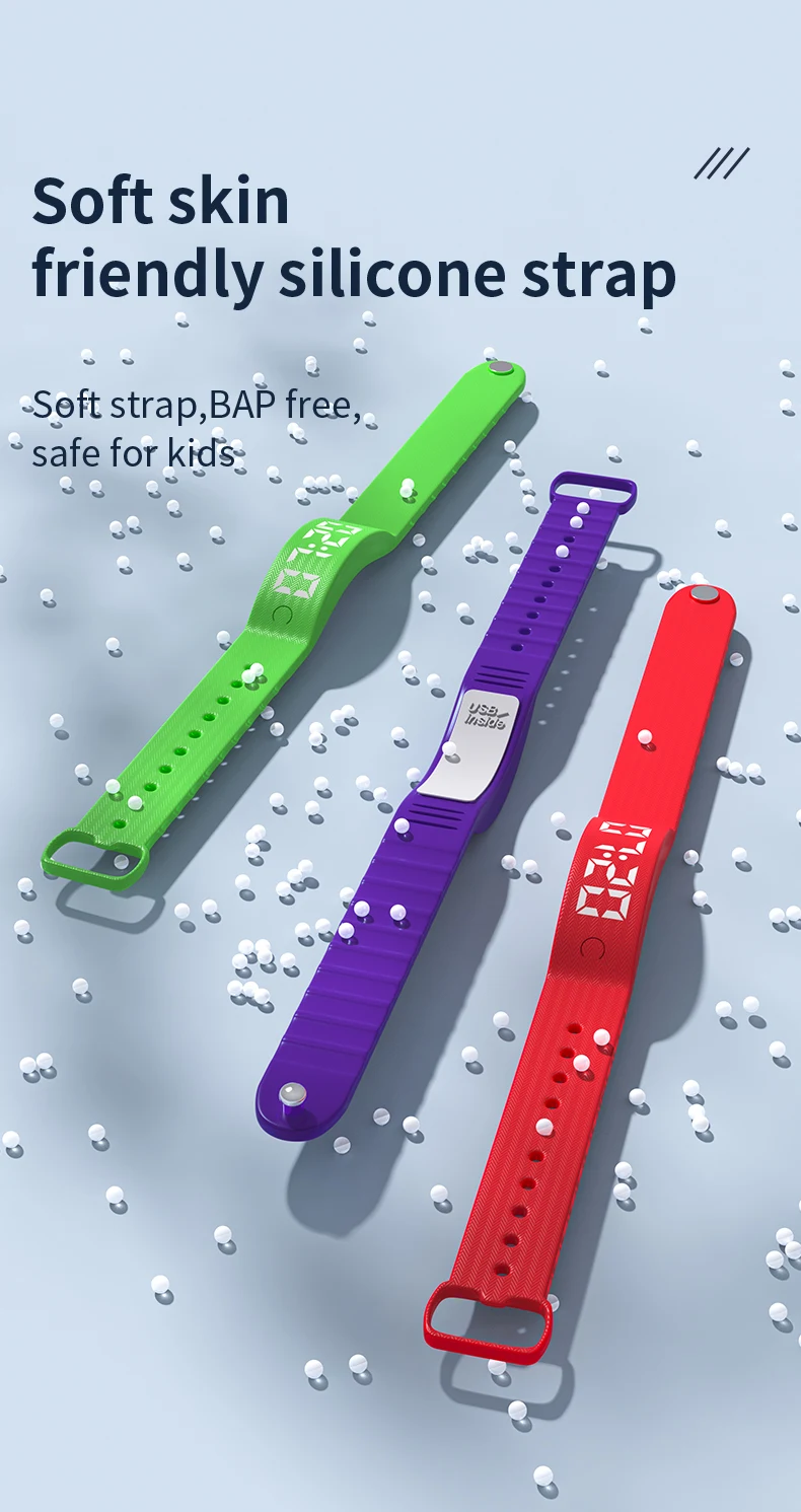 Custom Logo Pedometer Watch - Step Counter for Kids