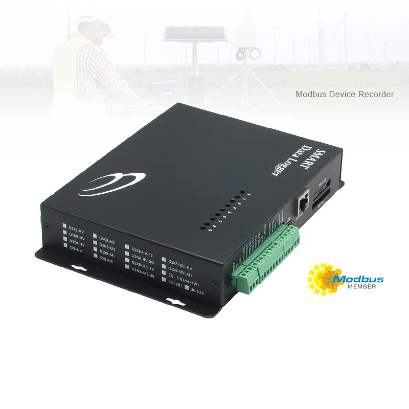 Analog Input Module เครื่องบันทึกข้อมูลที่มี8ช่องอนาล็อกอินพุต Modbus