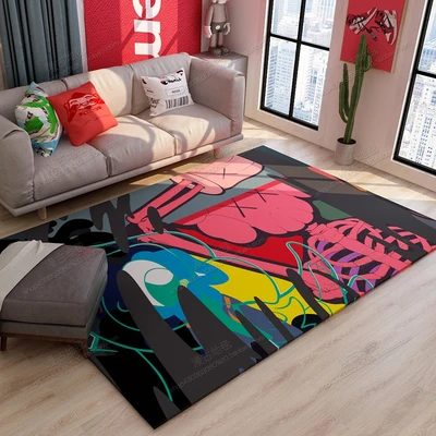 Kaws hand tufted store rug