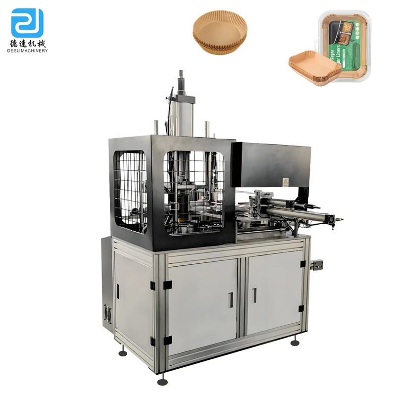 DS-JG Full Automatic Korean Air Fryer Paper Liners Making Machine Used in Korea Dutch Oven with Core Components PLC and Engine