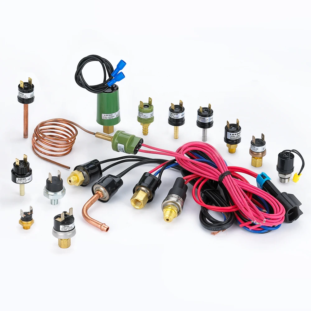 LEFOO LF08 Hvac Pressure Switch Small air Compressor Pressure Switch