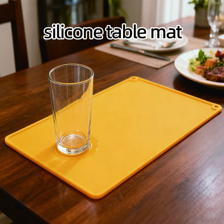 Custom Multi-purpose Silicone Mat Fit for Dining Pet Care & Baking (Multi-size Available)