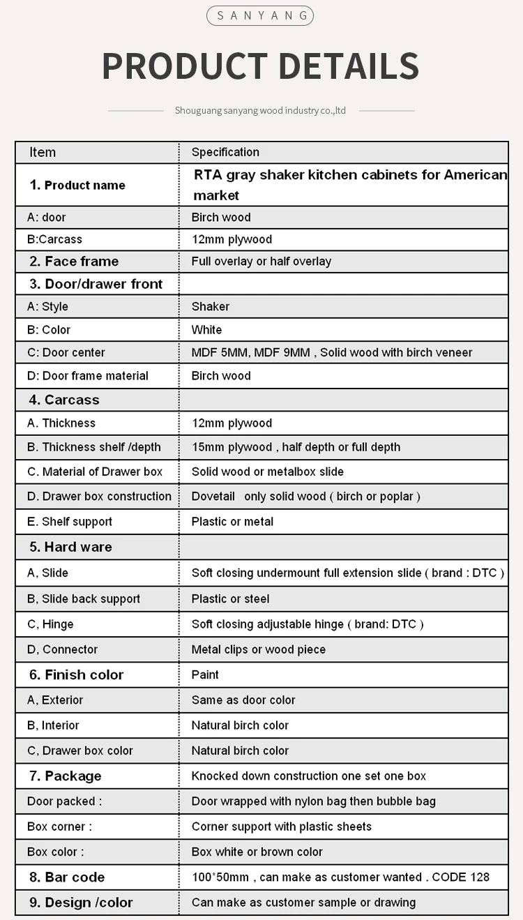 Modern Kitchen Modular Solid Wood Dark Grey Kitchen Design Kitchen Manufacturer