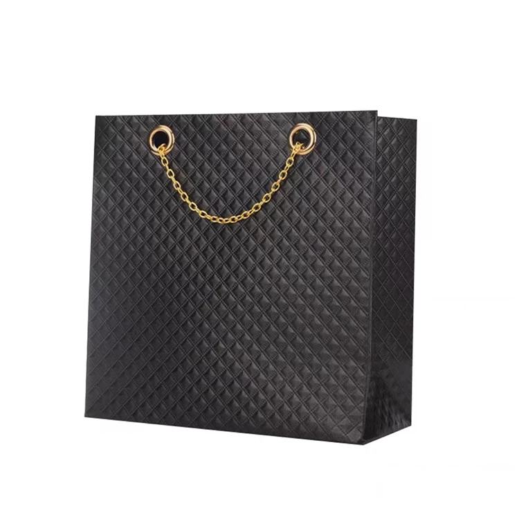 Custom Print square Bag Custom Paper Bags with Your Own logo Packaging Premium Paper Bag with Handle