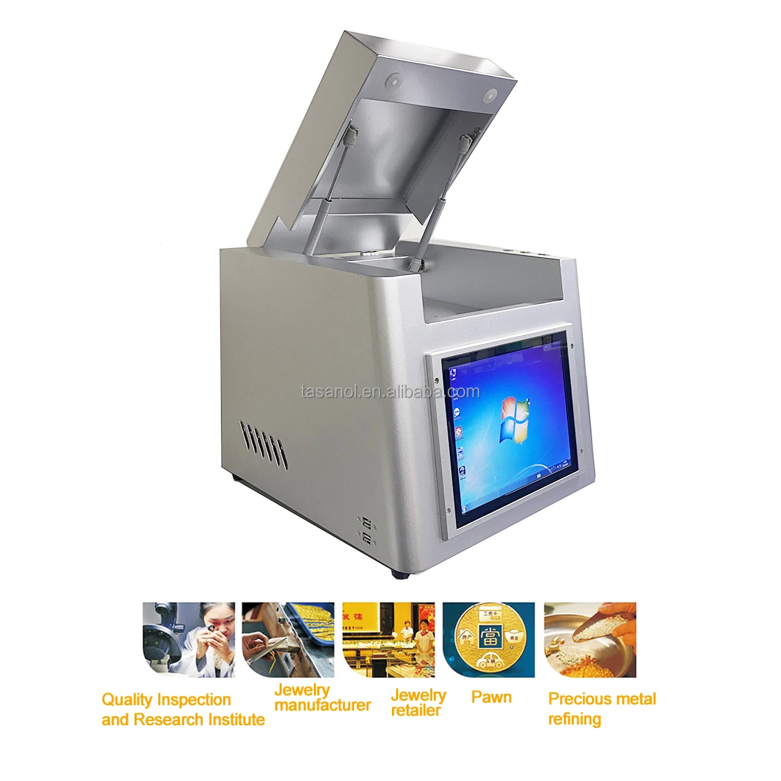EDS3900 Jewelry Making Machine Xrf Gold Tester Jewelry Purity Tester