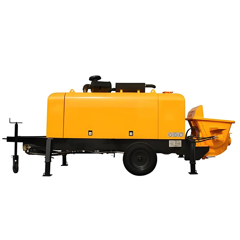 Remote Control Toy Mobile Small Concrete Mixer Pump Inclined Concrete Transfer Pump for Sale in Philippines