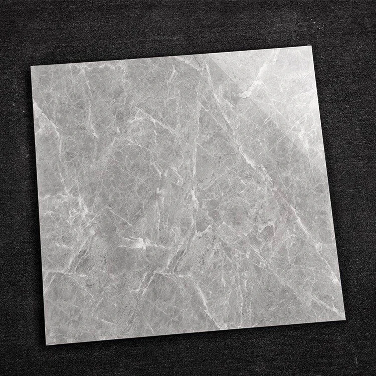 Calacatta White Marble Look 3d Polished Glazed Porcelain 60X60 Ceramic Floor Tile