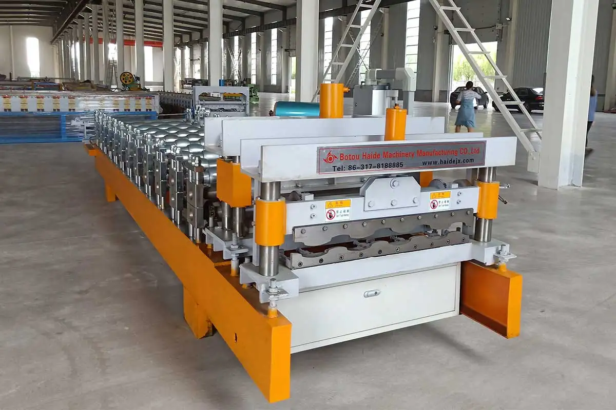 Haide Best Seller Concrete Roof Tile Making Machine Tile Making Machinery For Ceramic Floor