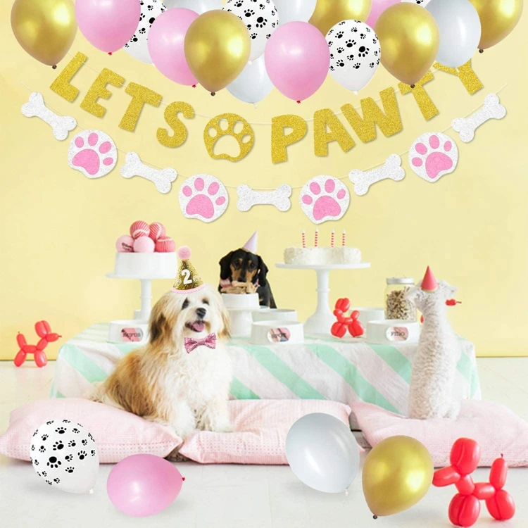  Totority 20pcs 12 lets balloons dog birthday party