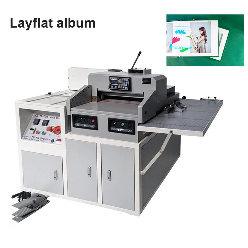 DOUBLE 100 User Friendly Photo Book Machine Wedding Album Machine