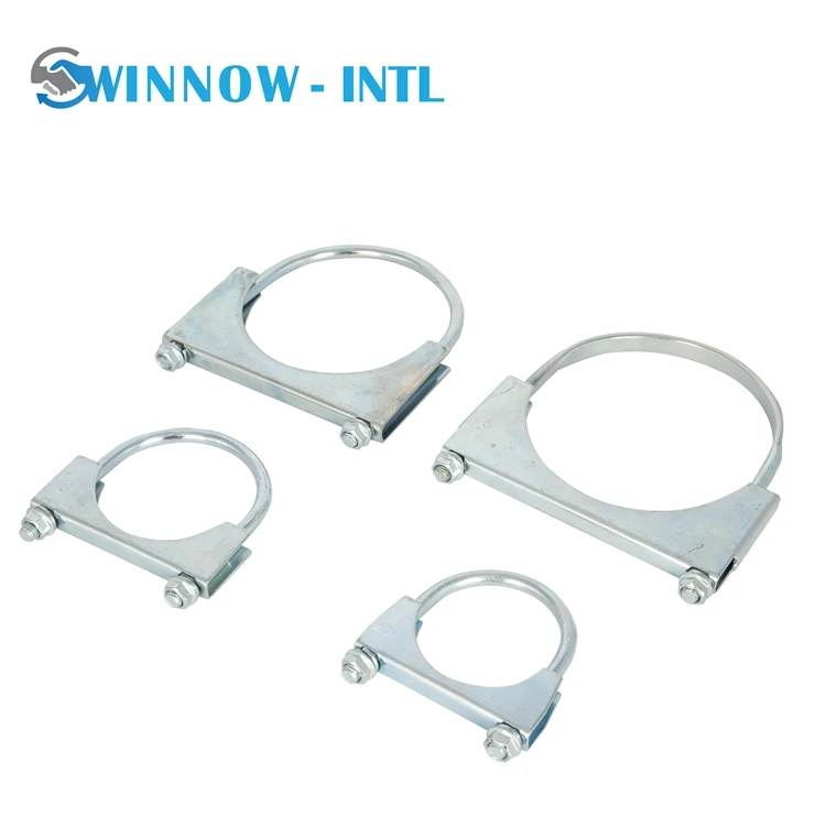 45/48 /52 /60/ 62/ 65/ 76/ 80 /95/ 102 мм Индивидуальный размер углеродистая сталь выхлопной U-образный болт зажим