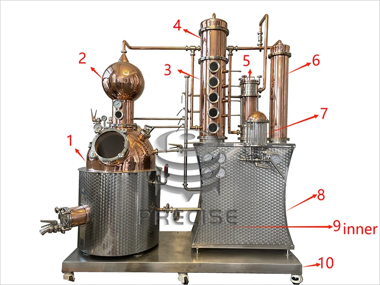 500Liters Distillation Equipment for Whiskey Voda Spirit| Alibaba.com