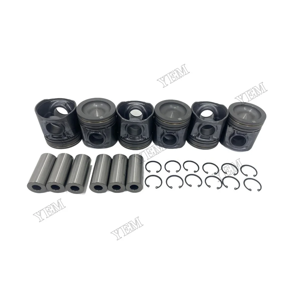 For Caterpillar C6.6 Piston Kit Genuine Engine Parts 5