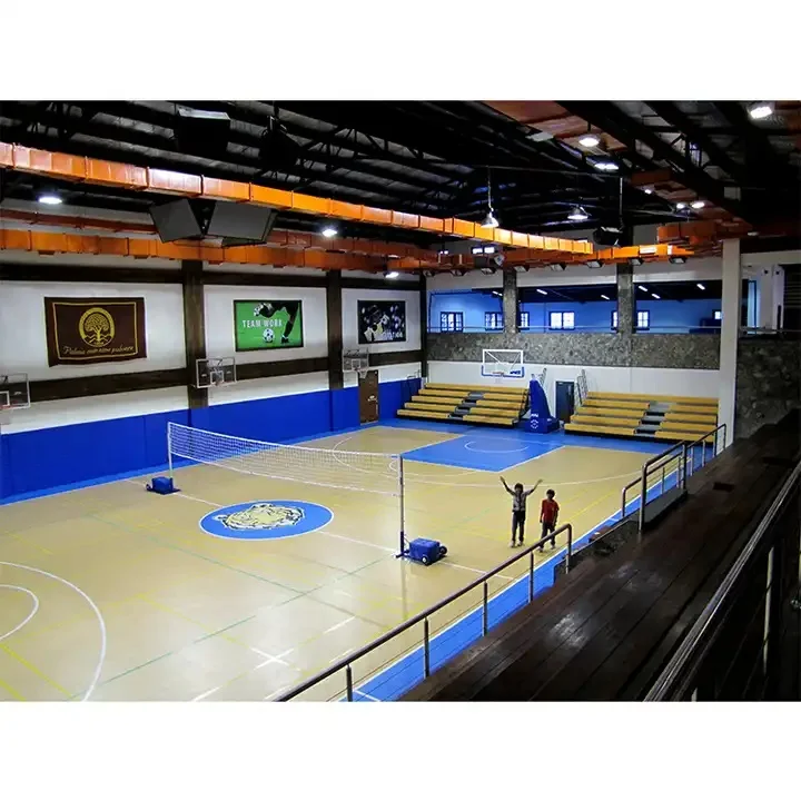 Construction de terrain de sport football tennis basket-ball